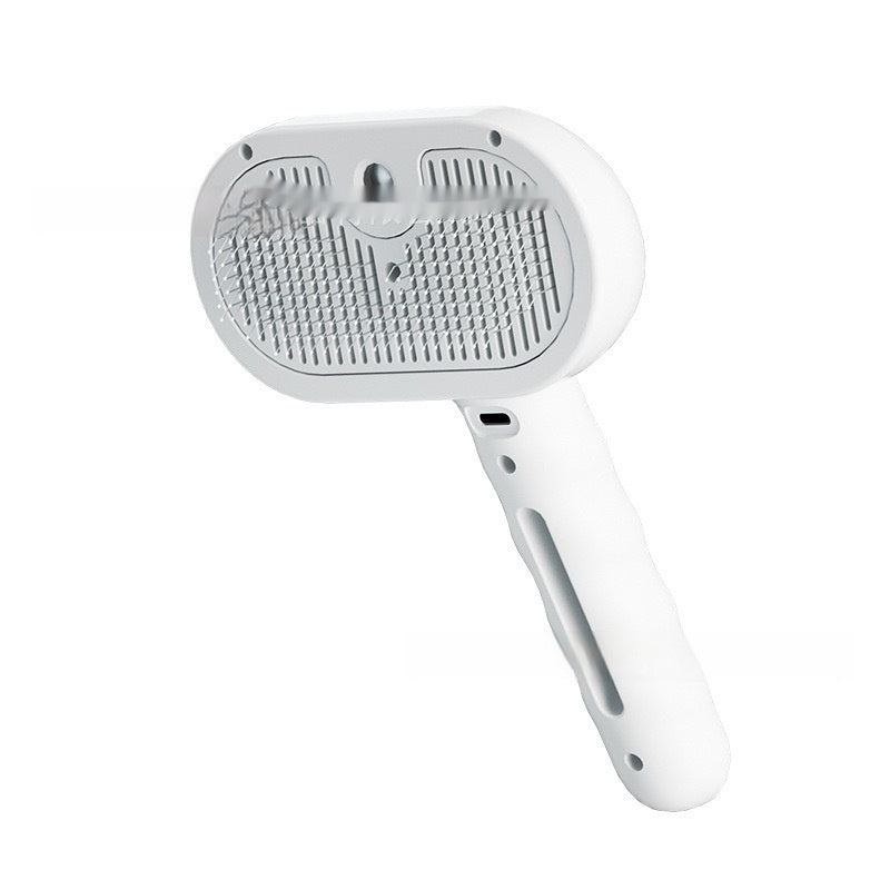 KFX-0176189 Pet Hair Remover Comb with Water Mist Spray for Cats and Dogs - Dematting Grooming Tool