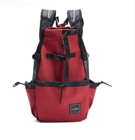 KFX-0176829 Ventilated and Comfortable Pet Travel Backpack with Safety Buckle and Breathable Mesh Strap