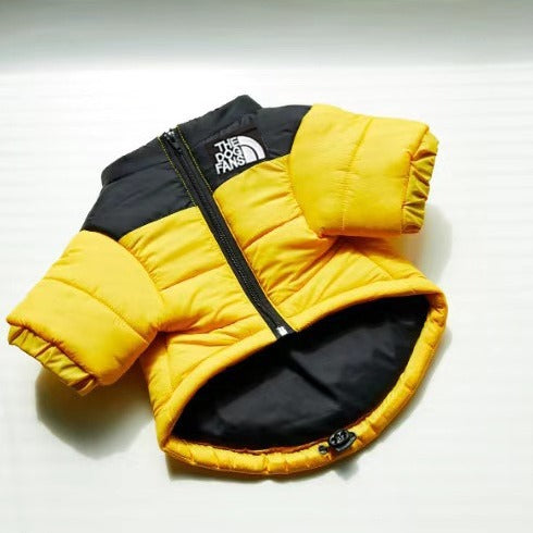 KFX-0180029 Trendy Dog Face Cotton Jacket - Windproof & Rainproof Shell for All Sizes and Colors