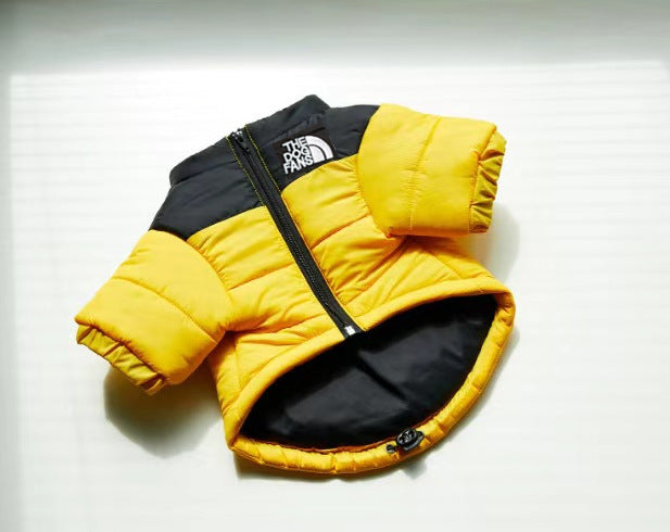 KFX-0180029 Trendy Dog Face Cotton Jacket - Windproof & Rainproof Shell for All Sizes and Colors