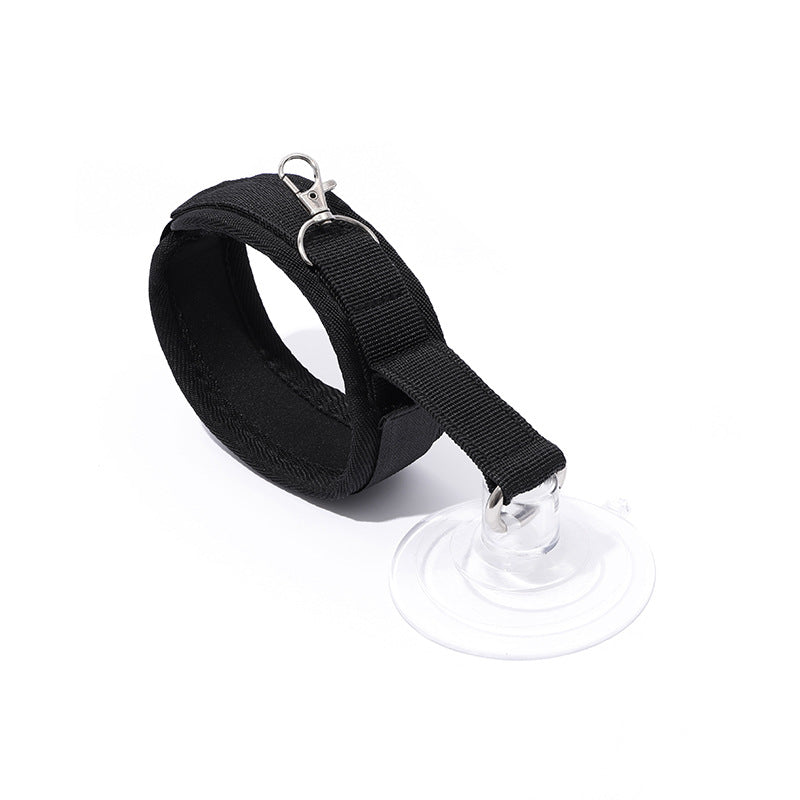 KFX-0182973 Portable Pet Bathing Collar with Suction Cup for Cats and Puppies
