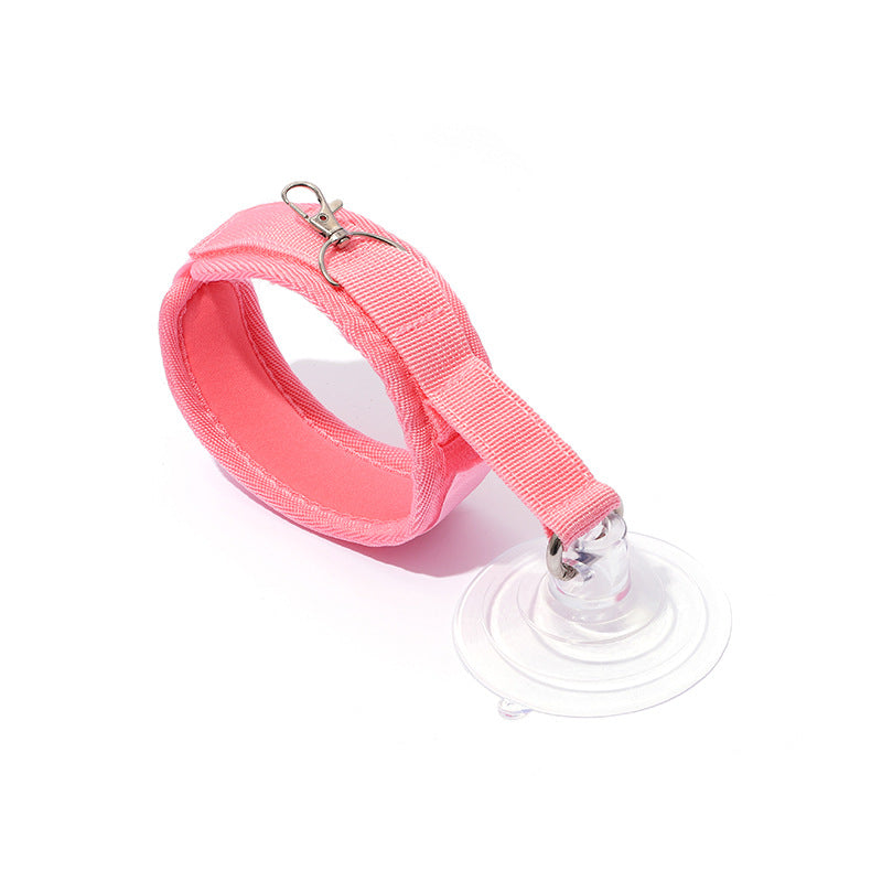 KFX-0182973 Portable Pet Bathing Collar with Suction Cup for Cats and Puppies