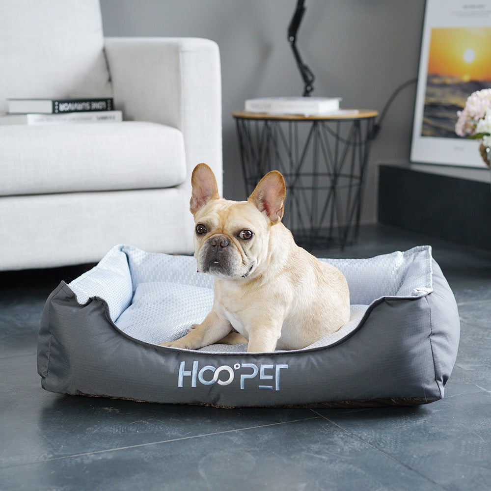 KFX-0184381 Four Seasons Removable and Washable Small Dog Cooling Nest - Comfortable Pet Bed in Various Sizes