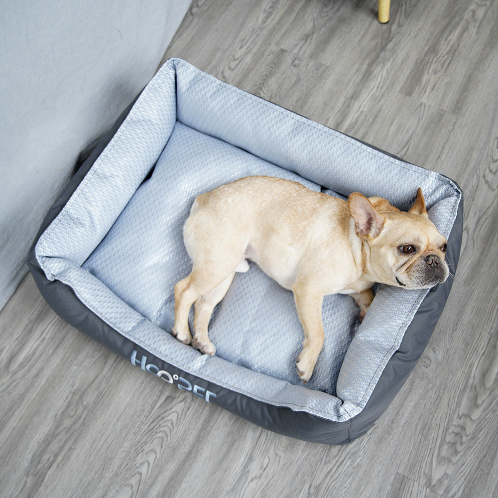 KFX-0184381 Four Seasons Removable and Washable Small Dog Cooling Nest - Comfortable Pet Bed in Various Sizes