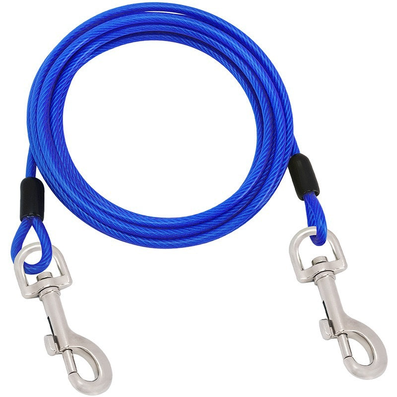 KFX-0185917 Thick Anti-Bite Dog Leash with Martin Buckle - Stain Resistant, Available in Multiple Colors