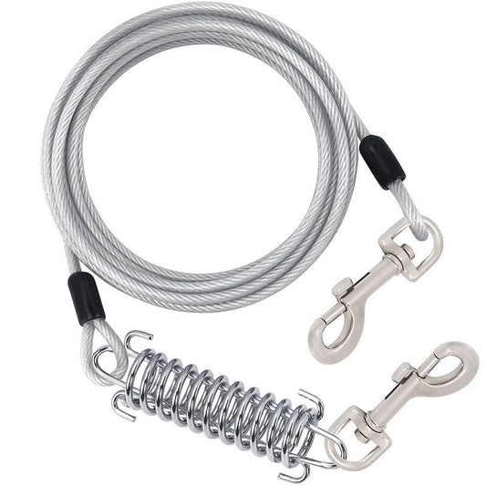 KFX-0185917 Thick Anti-Bite Dog Leash with Martin Buckle - Stain Resistant, Available in Multiple Colors