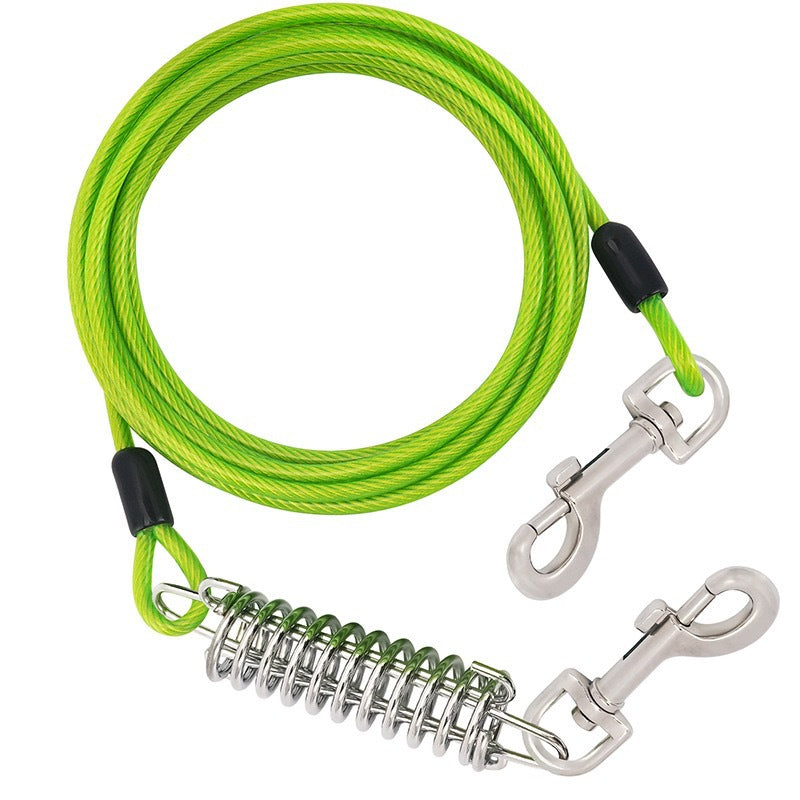 KFX-0185917 Thick Anti-Bite Dog Leash with Martin Buckle - Stain Resistant, Available in Multiple Colors