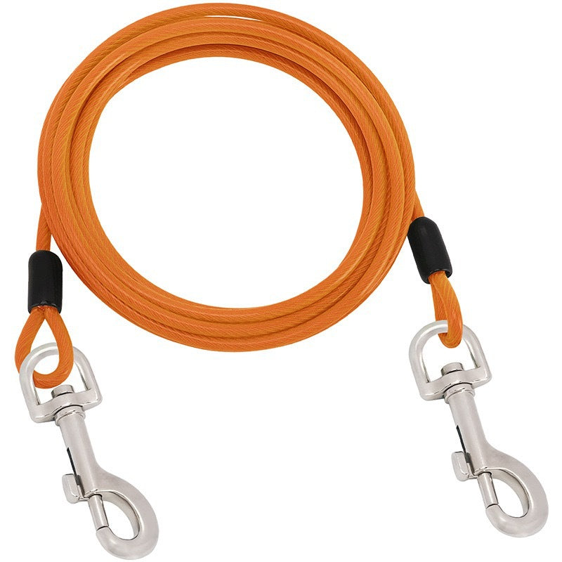 KFX-0185917 Thick Anti-Bite Dog Leash with Martin Buckle - Stain Resistant, Available in Multiple Colors