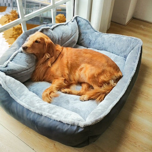 KFX-0186173 Cozy American-Style Golden Retriever Dog Sofa in Multiple Sizes