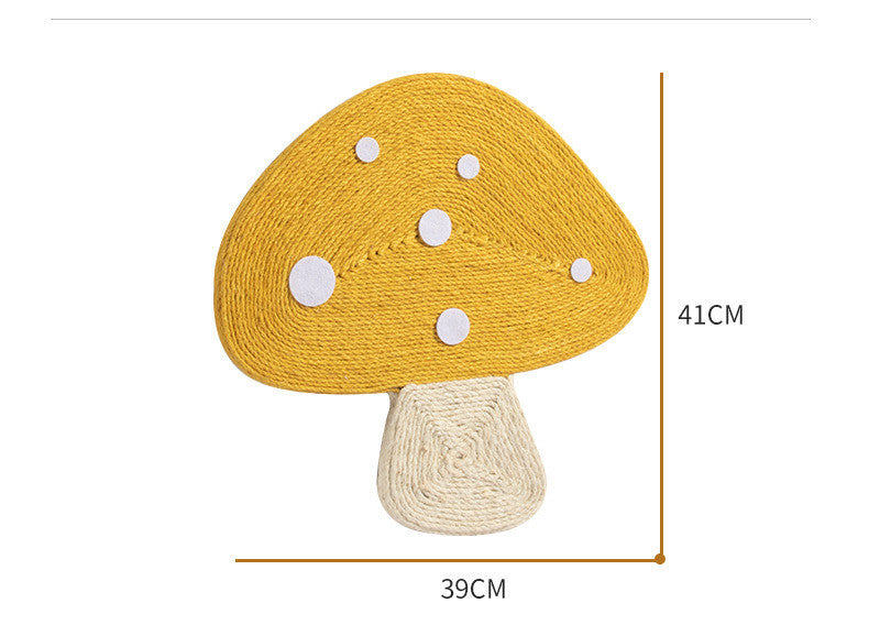 KFX-0186301 Sisal Cat Scratcher with Suction Cup - Durable Cotton Rope, Available in 4 Colors