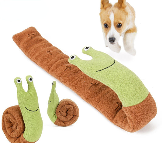 KFX-0186941 Interactive Snuffle Dog Mat - Plush Foraging Toy for Dogs of All Sizes - Educational Slow Feeder Game