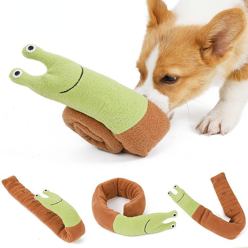 KFX-0186941 Interactive Snuffle Dog Mat - Plush Foraging Toy for Dogs of All Sizes - Educational Slow Feeder Game