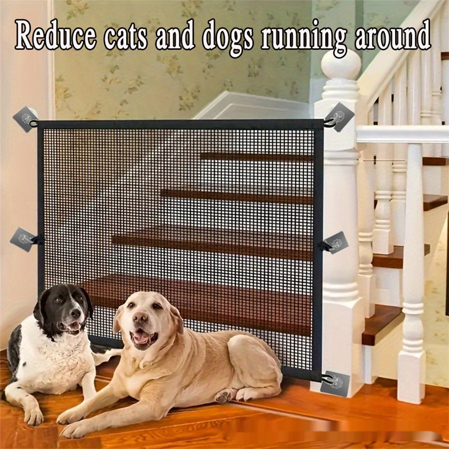 KFX-0187709 Pet Isolation Net for Indoor and Outdoor Safety - Hole-Free Protective Barrier