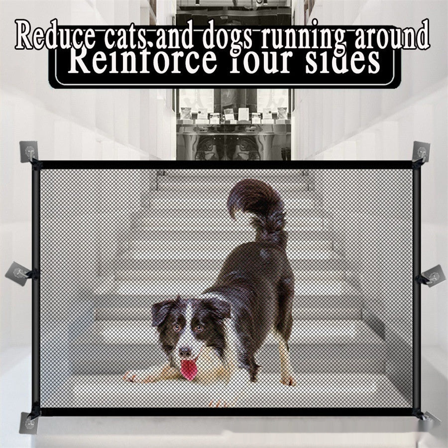 KFX-0187709 Pet Isolation Net for Indoor and Outdoor Safety - Hole-Free Protective Barrier