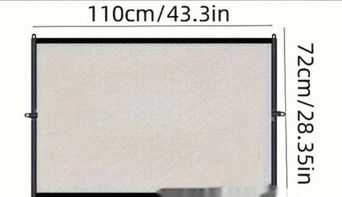 KFX-0187709 Pet Isolation Net for Indoor and Outdoor Safety - Hole-Free Protective Barrier