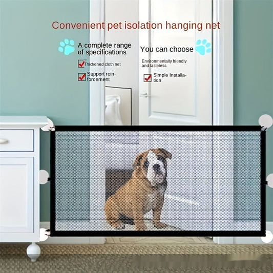 KFX-0187709 Pet Isolation Net for Indoor and Outdoor Safety - Hole-Free Protective Barrier