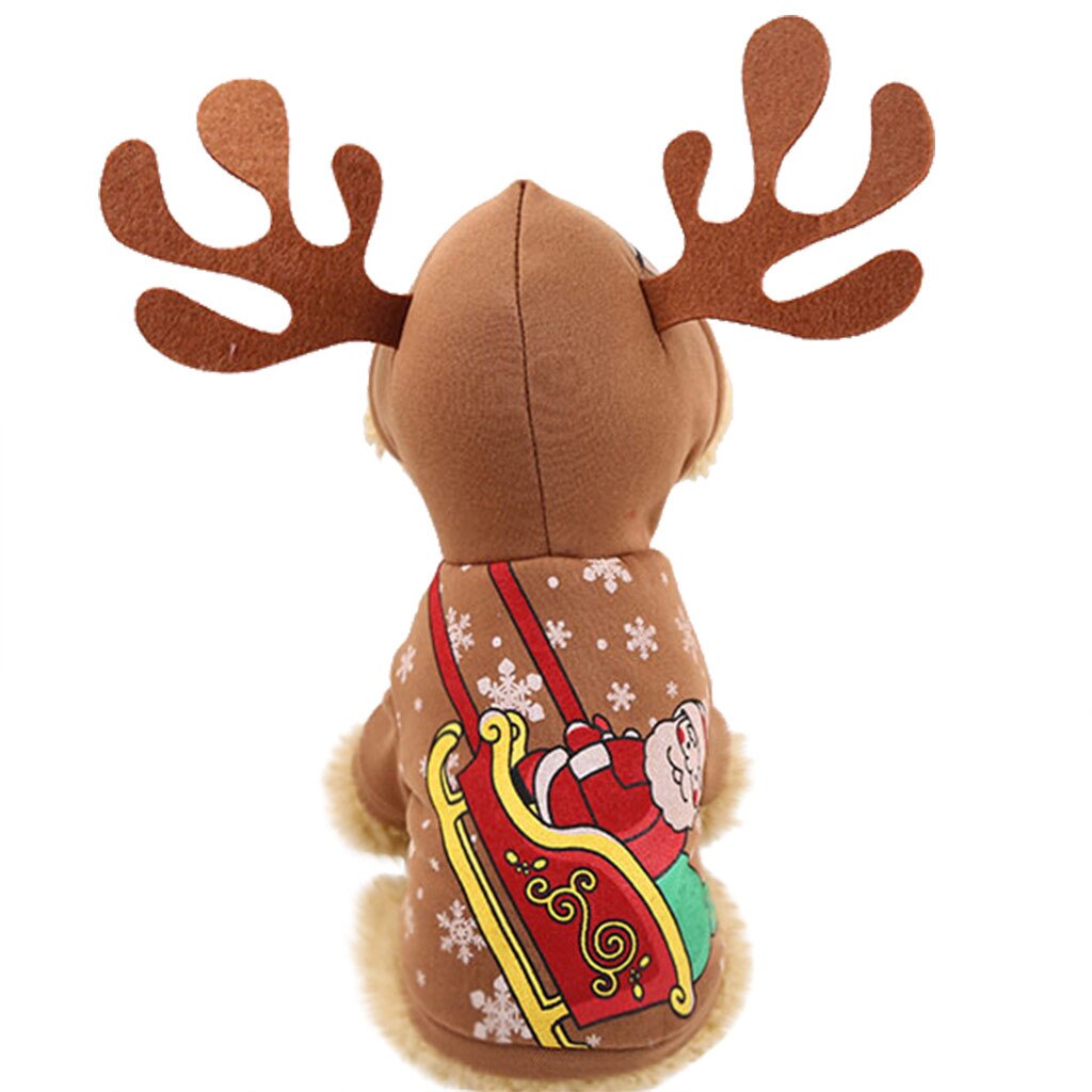 KFX-0196029 Festive Winter Pet Sweater for Cats and Dogs - Cozy Holiday Apparel