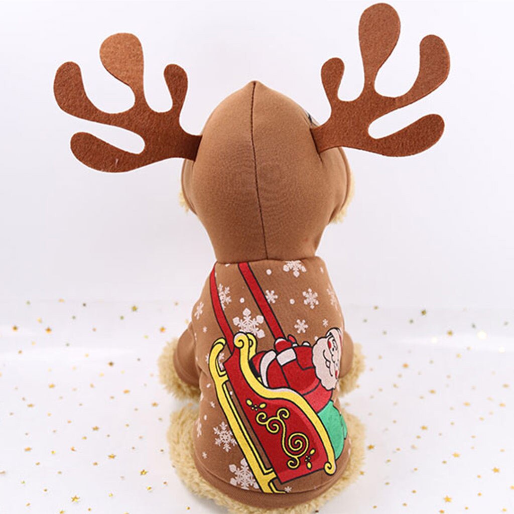 KFX-0196029 Festive Winter Pet Sweater for Cats and Dogs - Cozy Holiday Apparel