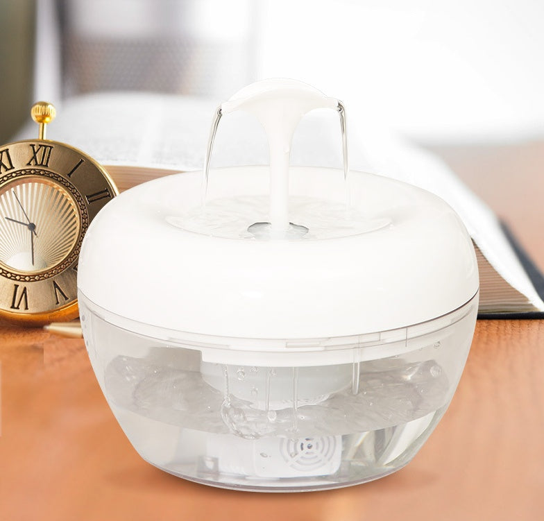 KFX-0197693 Automatic Pet Water Purifier with 1.5L Capacity and USB Power Supply