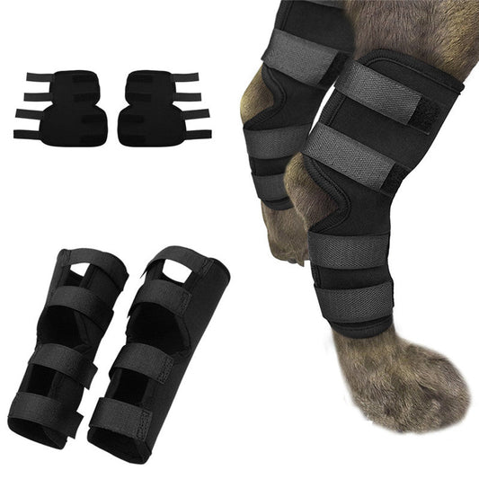 KFX-0198461 Neoprene Elbow Support Bandage for Pet Protection - Anti-Licking Recovery Gear, Available in Multiple Sizes
