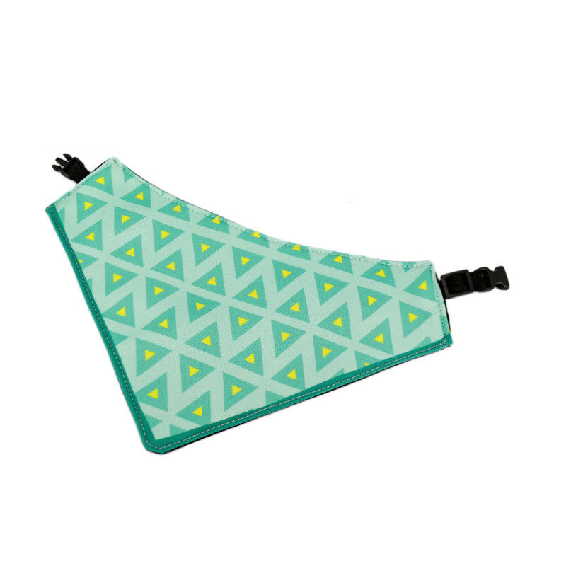 KFX-0199229 Three-Layer Thickened Waterproof Pet Scarf - Variety of Fun Colors and Patterns