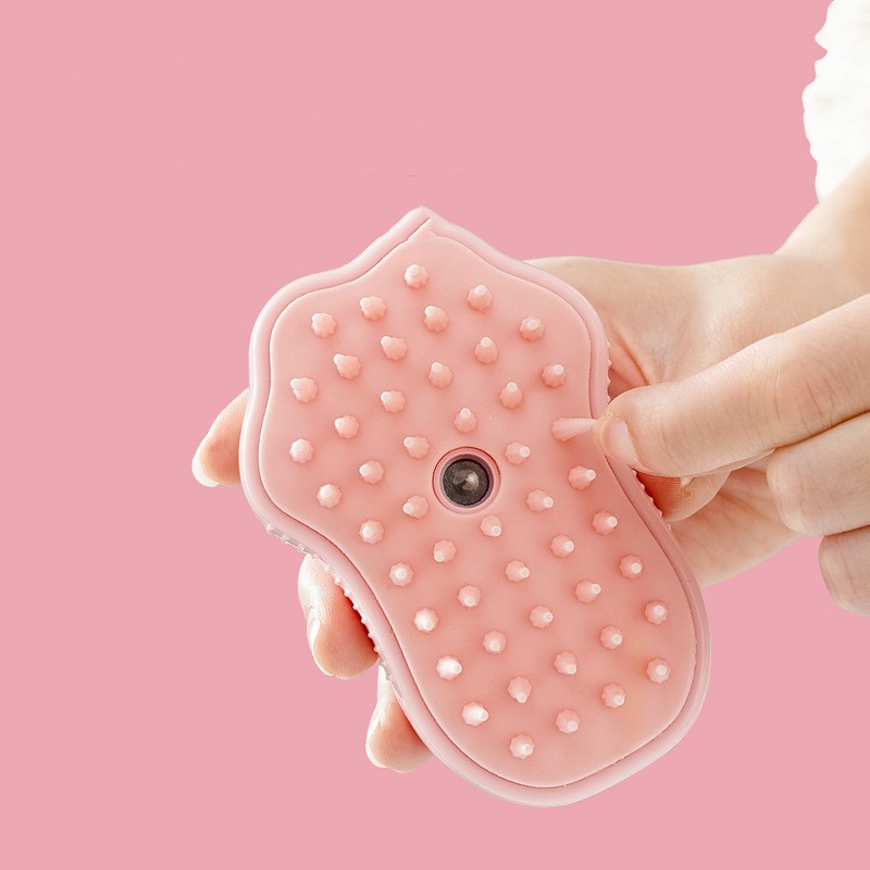 KFX-0199485 Cat's Paw Massage and Cleaning Brush with USB Power, 10x7cm
