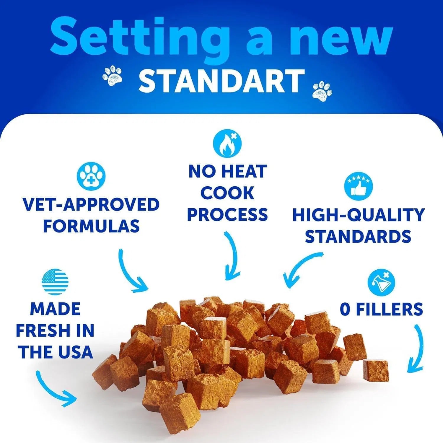 KFX-0203453 Natural Flea and Tick Prevention Soft Chews for Cats and Kittens with Vitamins and Health Support