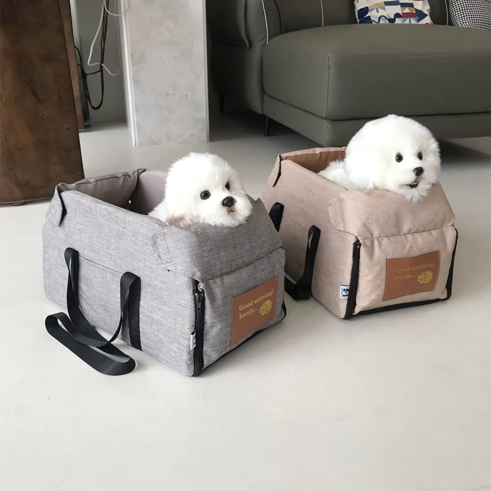 KFX-0203837 Portable Folding Pet Travel Bag - Medium Soft Oxford Material, Suitable for Pets Up to 5kg