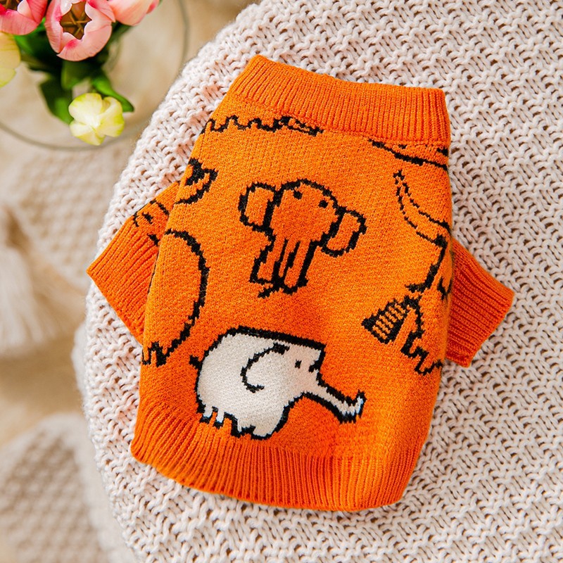 KFX-0205373 Cozy Knit Sweater for Autumn and Winter - Universal Fit for Dogs