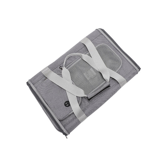 KFX-0209597 Foldable Lightweight Breathable Cat Carrier Bag with Canvas Material