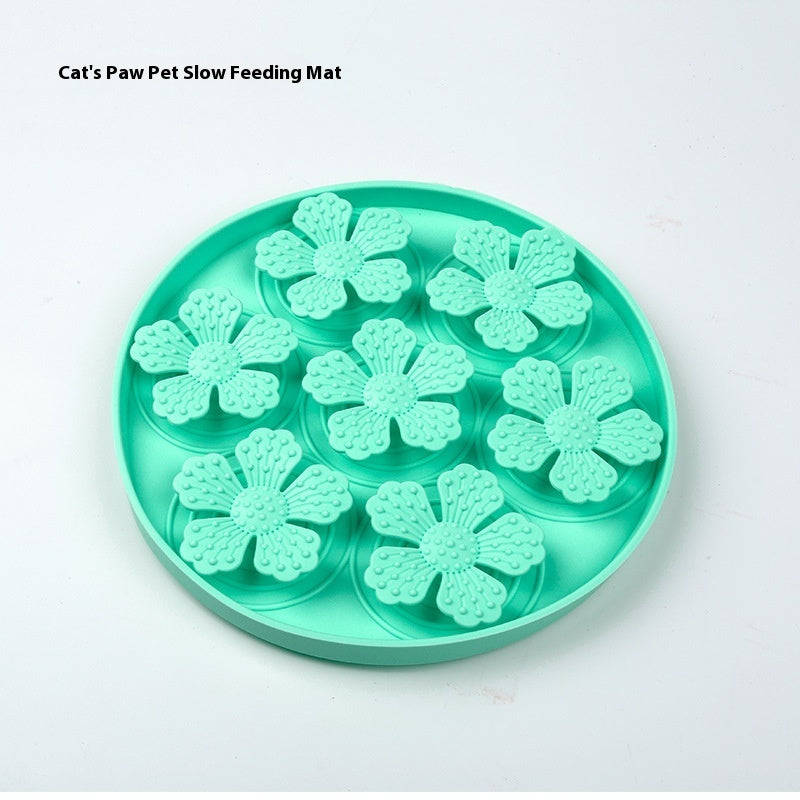 KFX-0213309 Silicone Pet Licking Pad Suction Bowl in Various Colors for Dogs and Cats