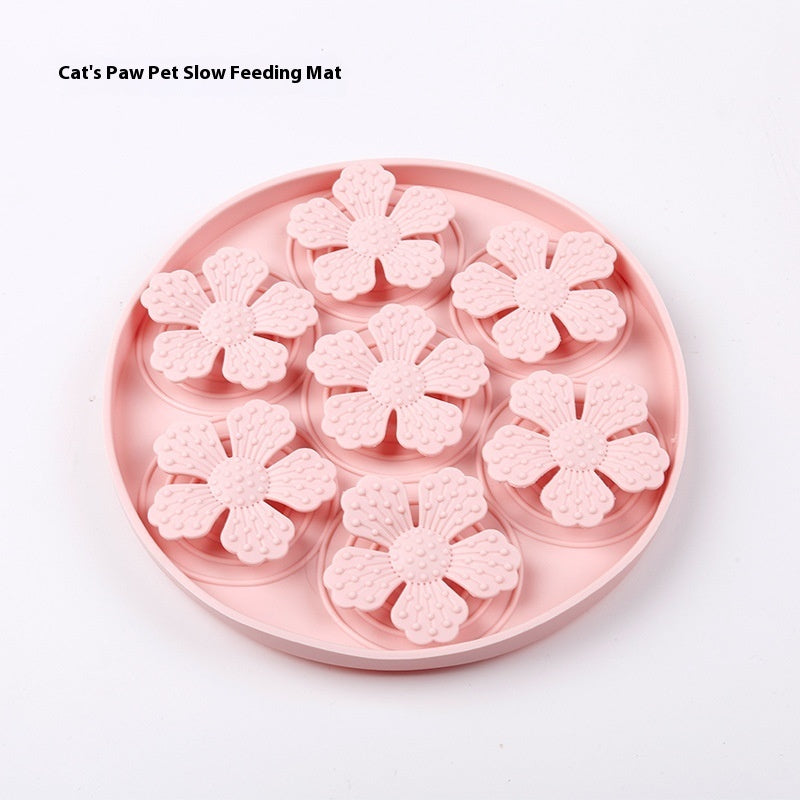 KFX-0213309 Silicone Pet Licking Pad Suction Bowl in Various Colors for Dogs and Cats