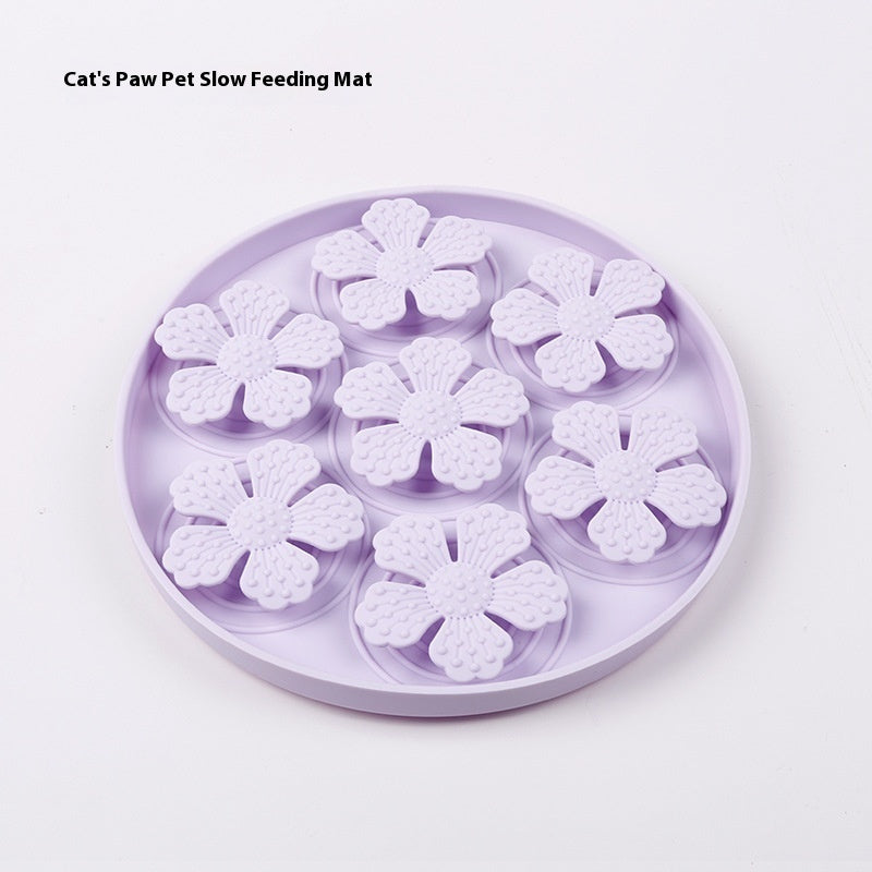 KFX-0213309 Silicone Pet Licking Pad Suction Bowl in Various Colors for Dogs and Cats