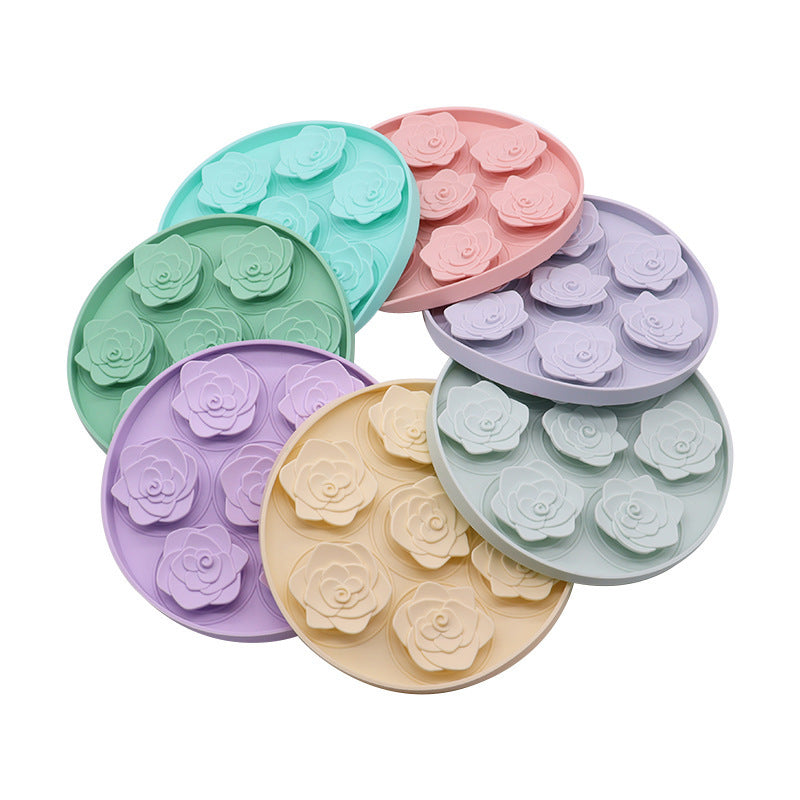 KFX-0213309 Silicone Pet Licking Pad Suction Bowl in Various Colors for Dogs and Cats