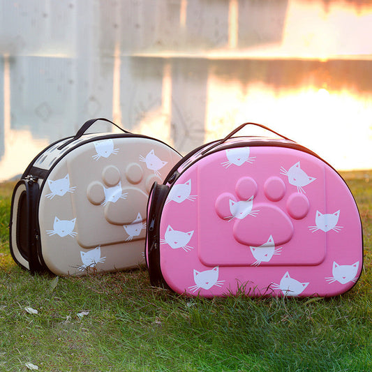 KFX-0215357 Breathable Foldable Pet Backpack for Cats and Dogs - Multiple Sizes and Colors Available