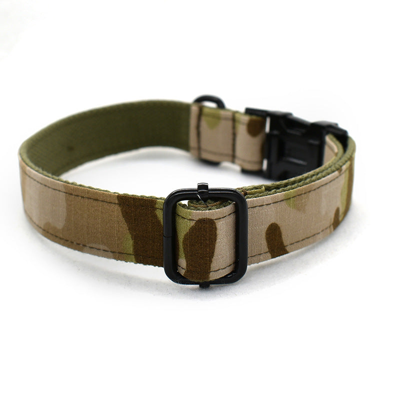 KFX-0220861 Camouflage Dog Leash and Collar Set with Bow Accessories