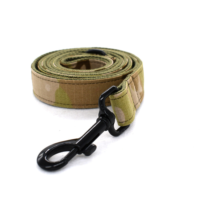 KFX-0220861 Camouflage Dog Leash and Collar Set with Bow Accessories