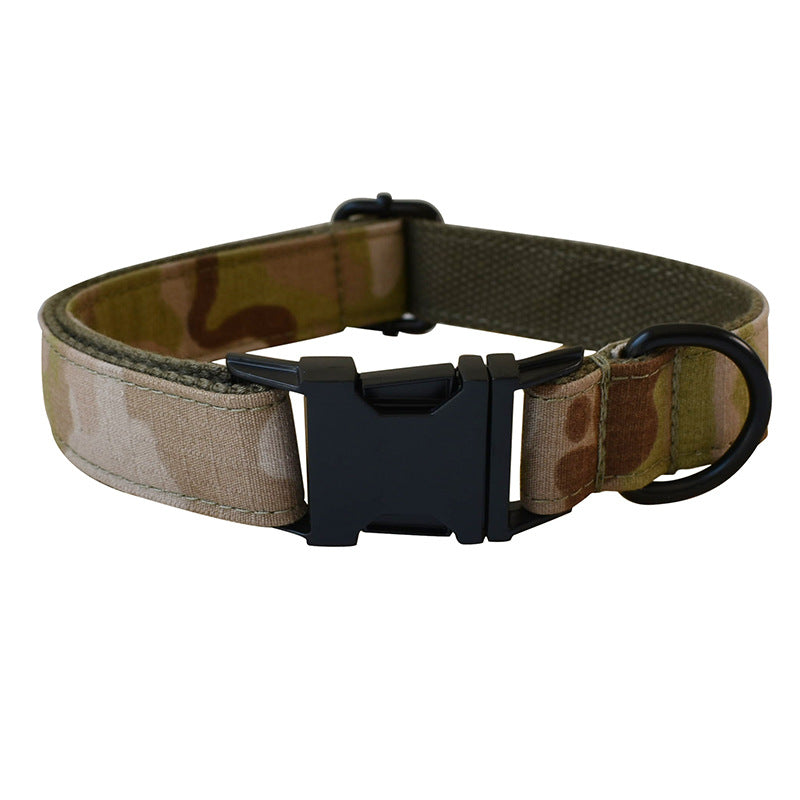 KFX-0220861 Camouflage Dog Leash and Collar Set with Bow Accessories