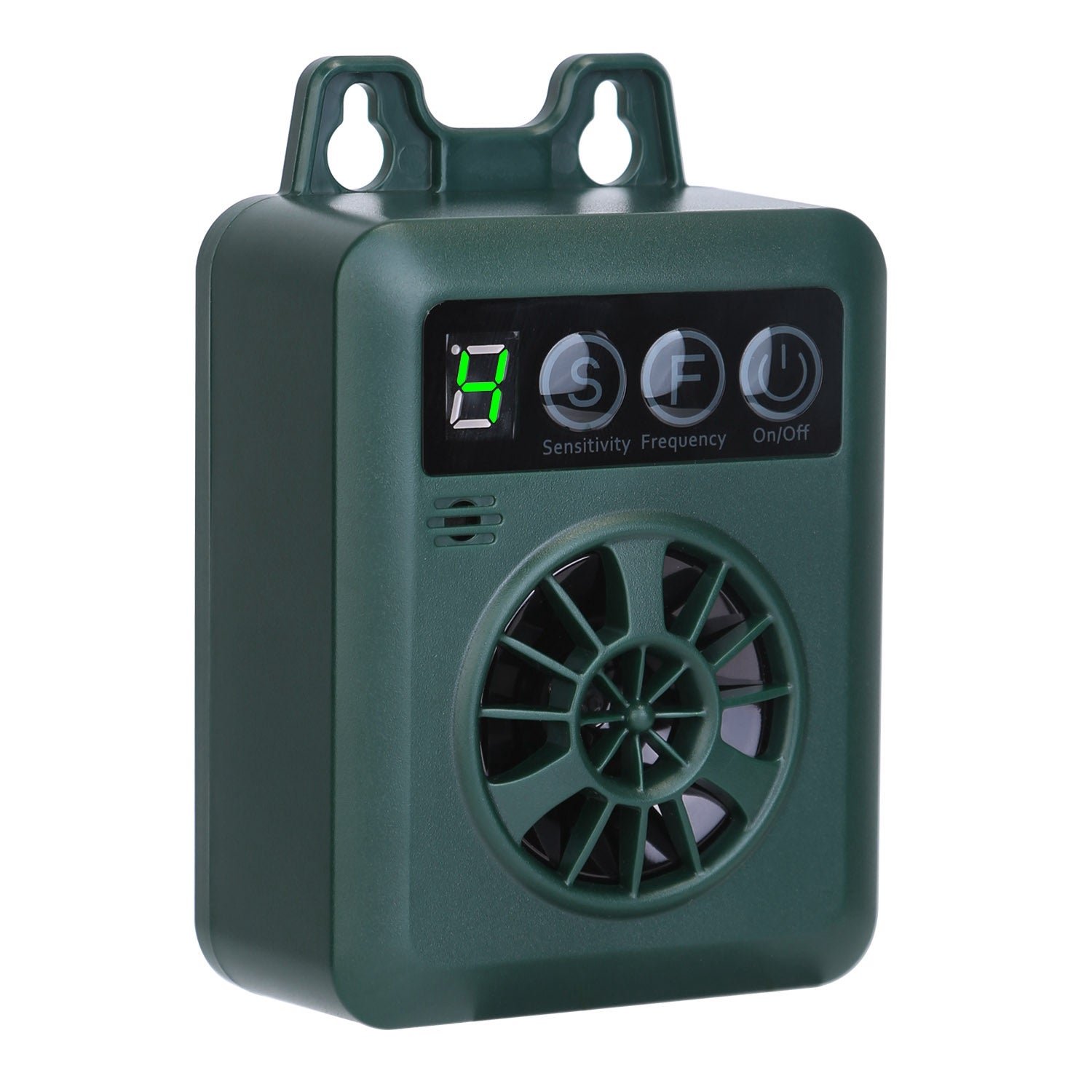 KFX-0222141 Ultrasonic Dog Bark Control Device with Adjustable Frequency and Sensitivity - 49.2 Feet Range