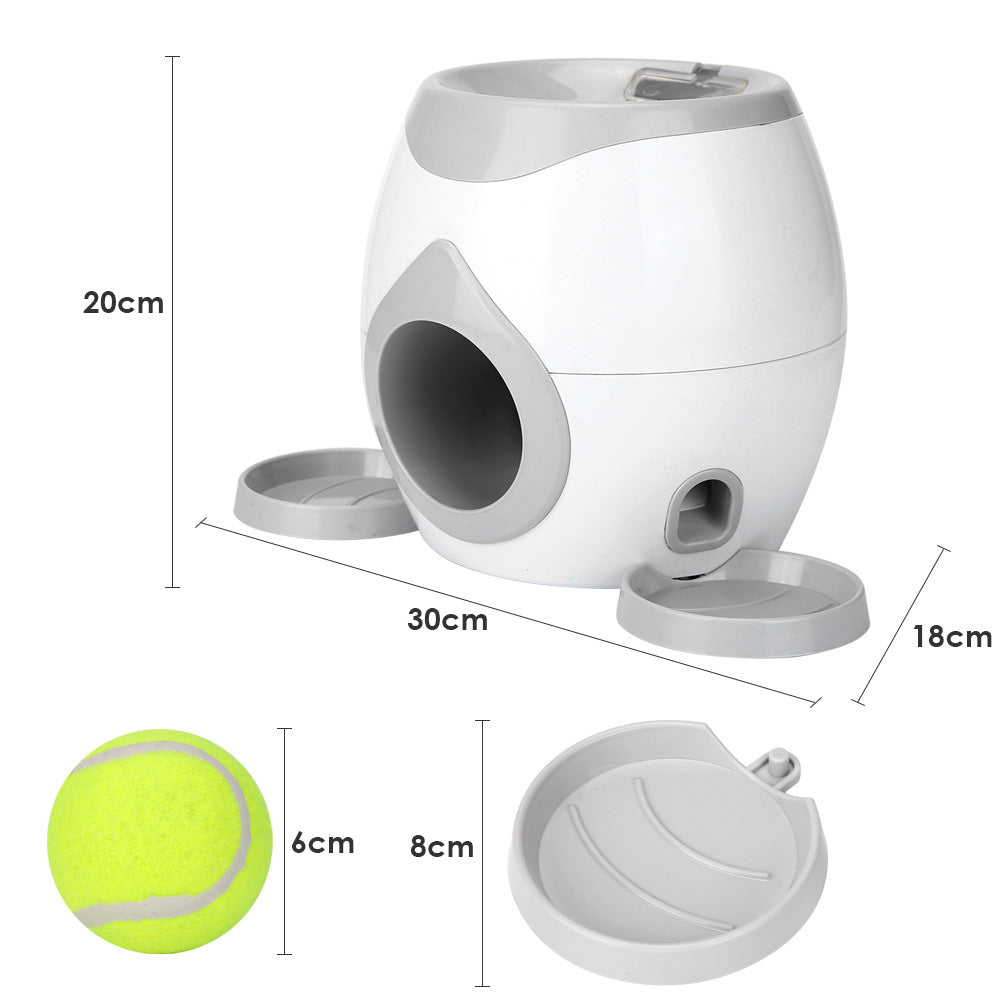 KFX-0224829 Automatic Food Dispensing Device for Interactive Dog Training and Play