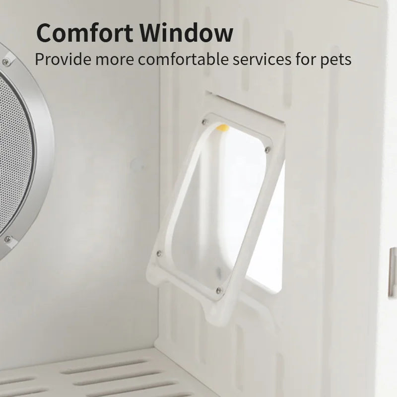 KFX-022611 Eco-Friendly 65L Automatic Pet Drying Cabin for Cats, Dogs, and Rabbits
