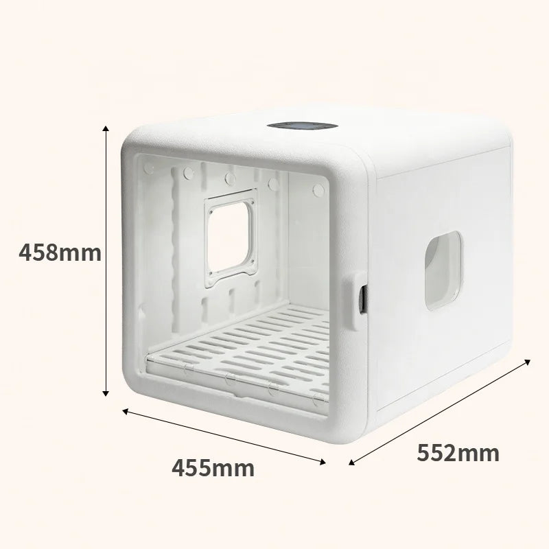 KFX-022611 Eco-Friendly 65L Automatic Pet Drying Cabin for Cats, Dogs, and Rabbits