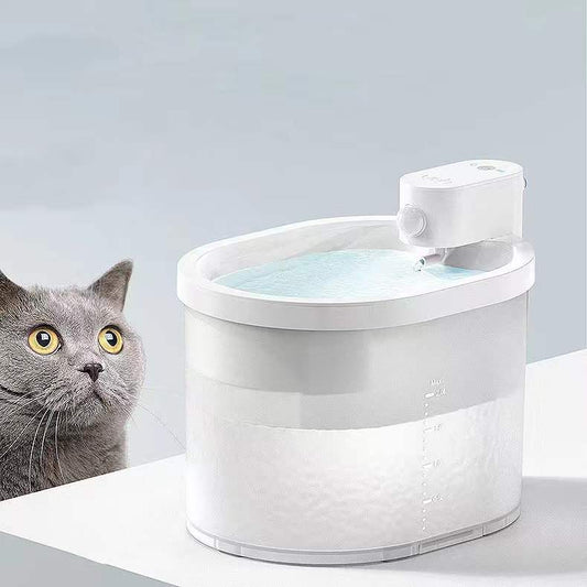 KFX-0230461 Intelligent Detachable Water Dispenser for Cats with Filter Element and USB Charging Cable