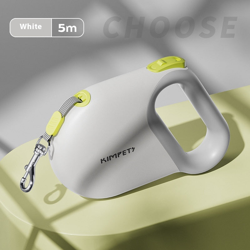 KFX-0234173 Retractable Pet Leash with Handheld Control - 3m, 5m, 8m Options Available