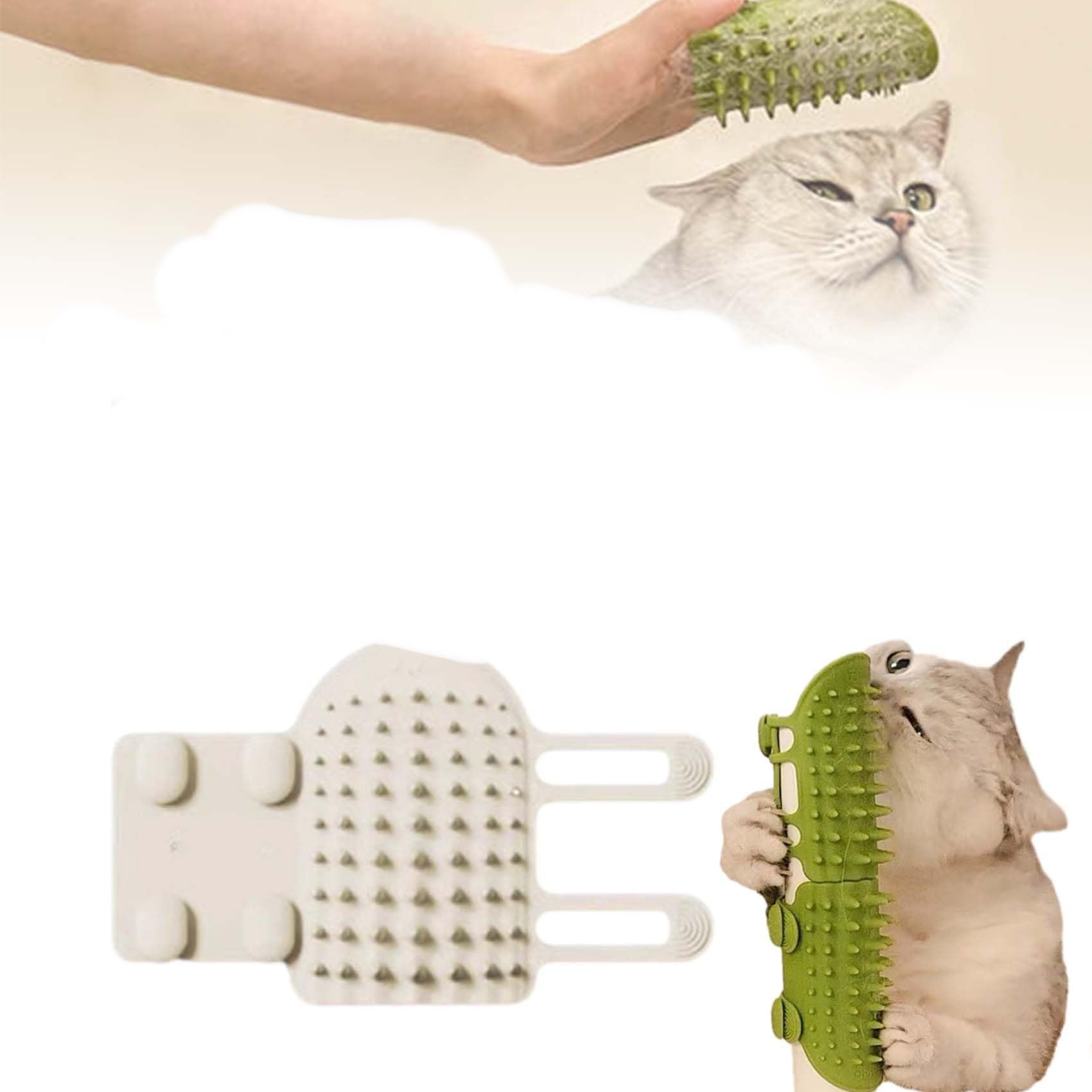 KFX-0235965 Pink and Oily Green Cat Toy - Playful Porcelain Pet Accessory