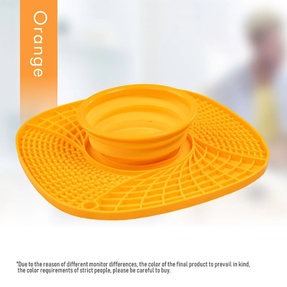 KFX-0236349 Non-Slip Slow Feeder Puzzle Bowl for Small and Medium Dogs and Cats