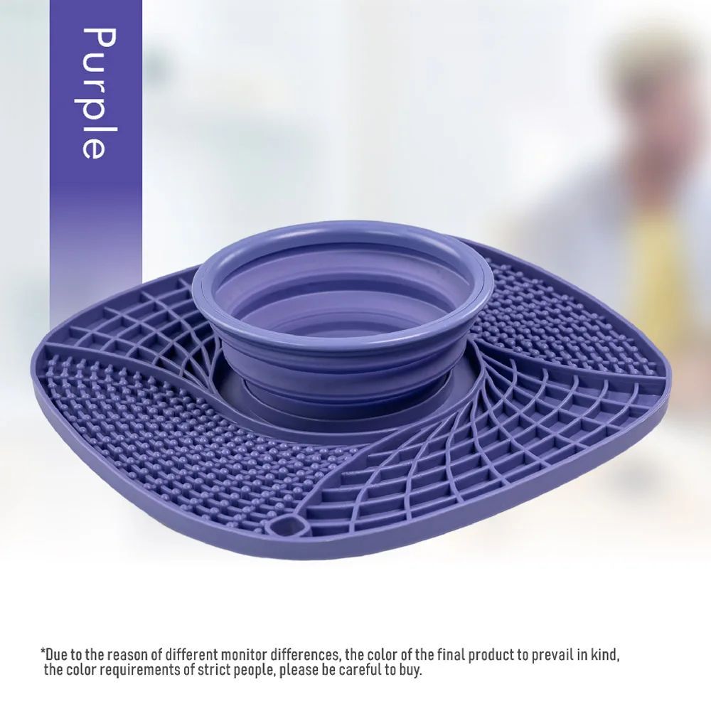KFX-0236349 Non-Slip Slow Feeder Puzzle Bowl for Small and Medium Dogs and Cats