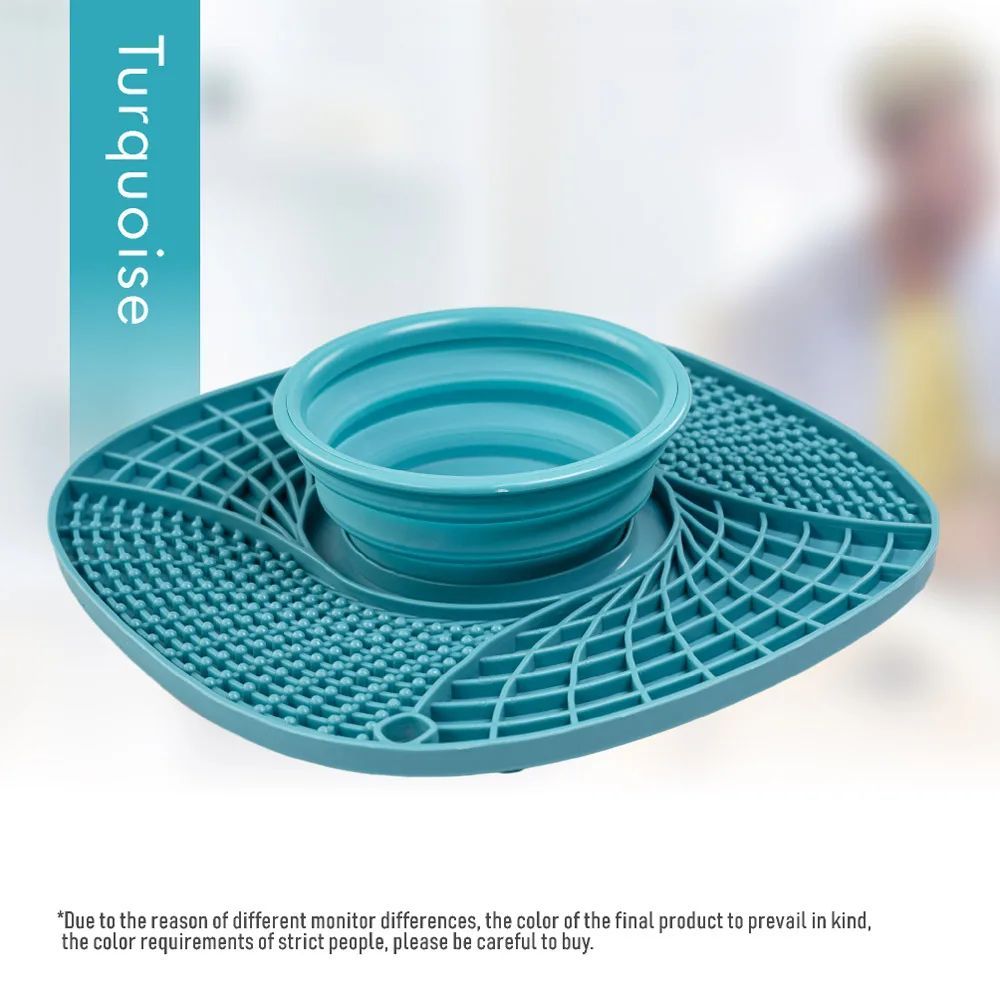 KFX-0236349 Non-Slip Slow Feeder Puzzle Bowl for Small and Medium Dogs and Cats