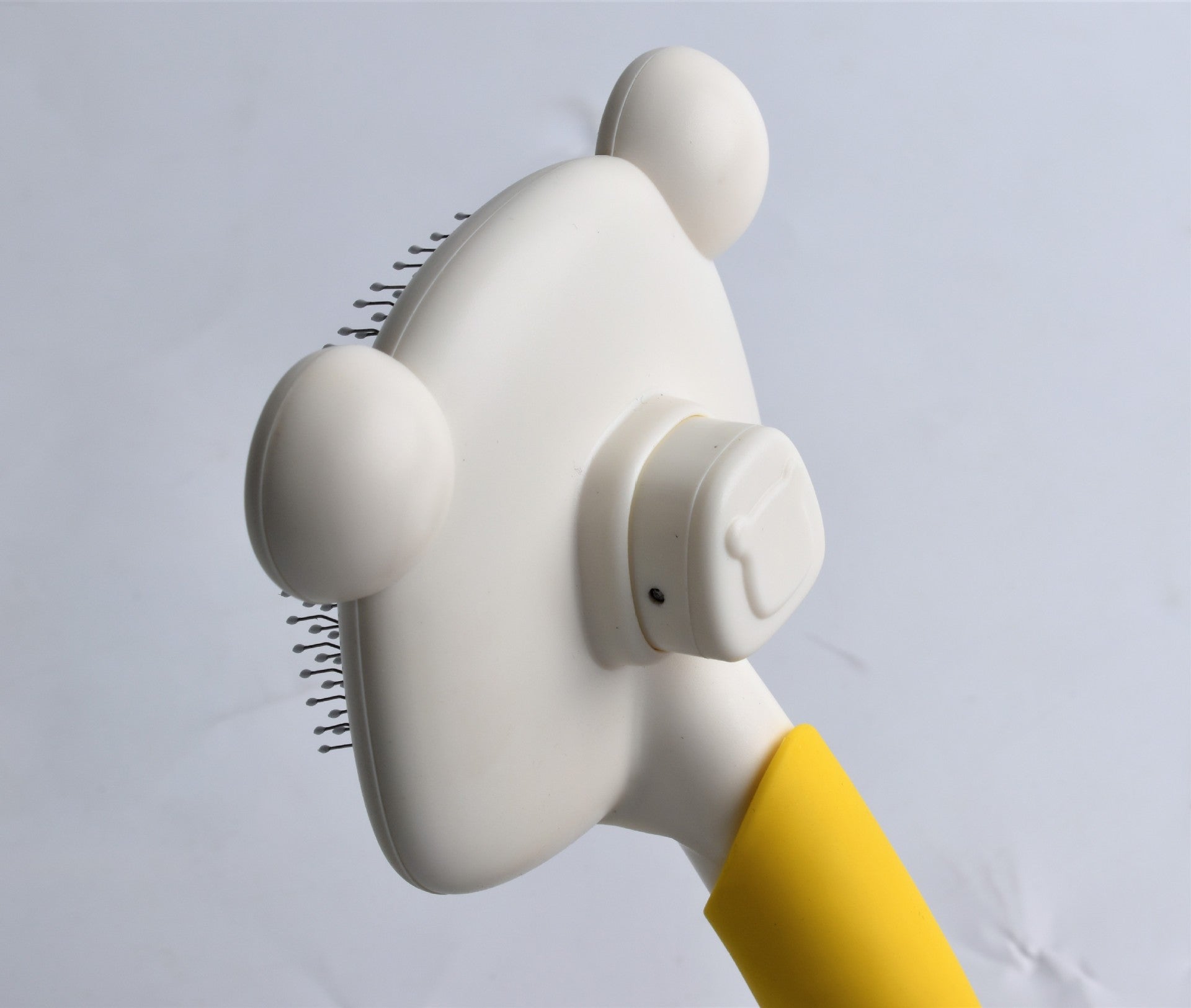KFX-0241725 Dog Grooming Comb Brush for Easy Hair Removal - Durable ABS Material, Available in Yellow and Blue