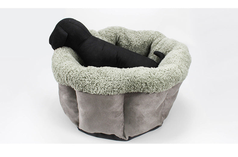 KFX-0241981 Cozy Plush Pet Nest for Small Animals - Size 46x40x23cm